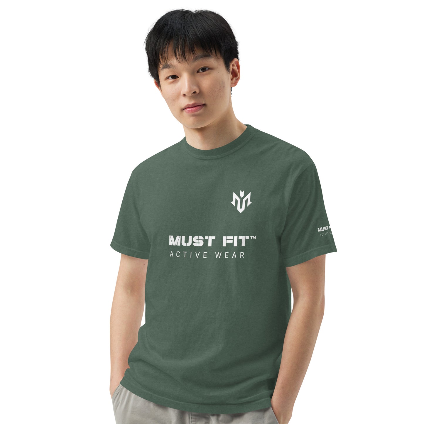 M.U.S.T. Fit Men’s Garment-Dyed Heavyweight T-shirt