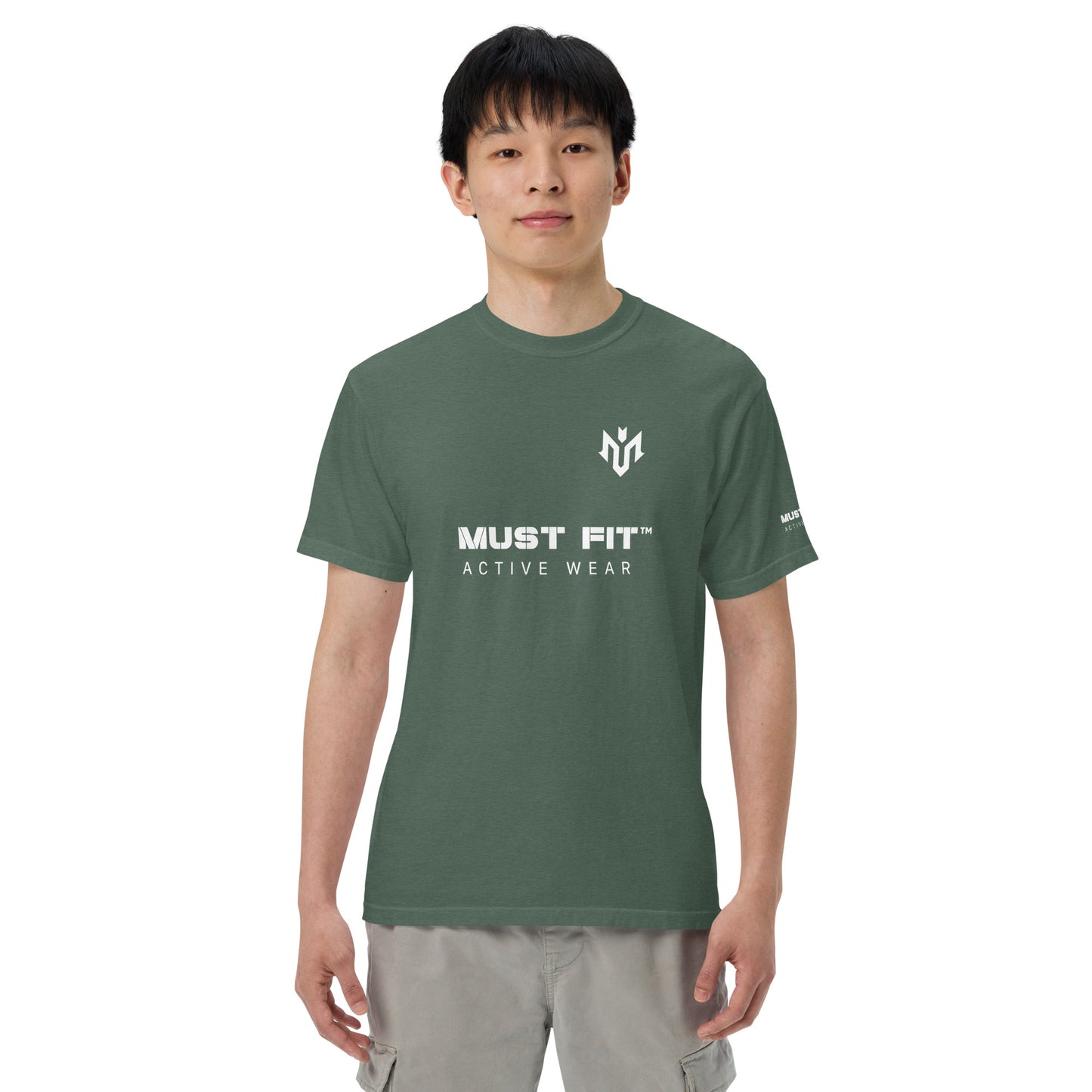 M.U.S.T. Fit Men’s Garment-Dyed Heavyweight T-shirt
