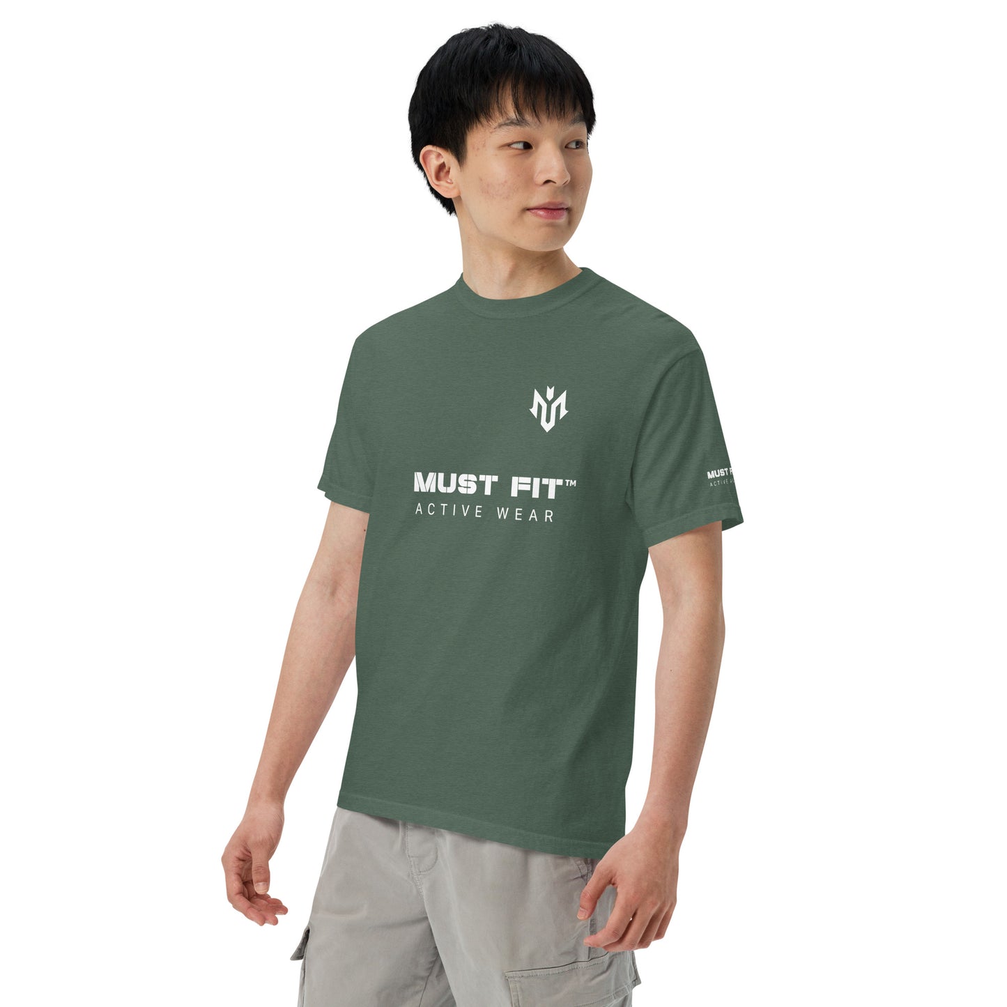 M.U.S.T. Fit Men’s Garment-Dyed Heavyweight T-shirt