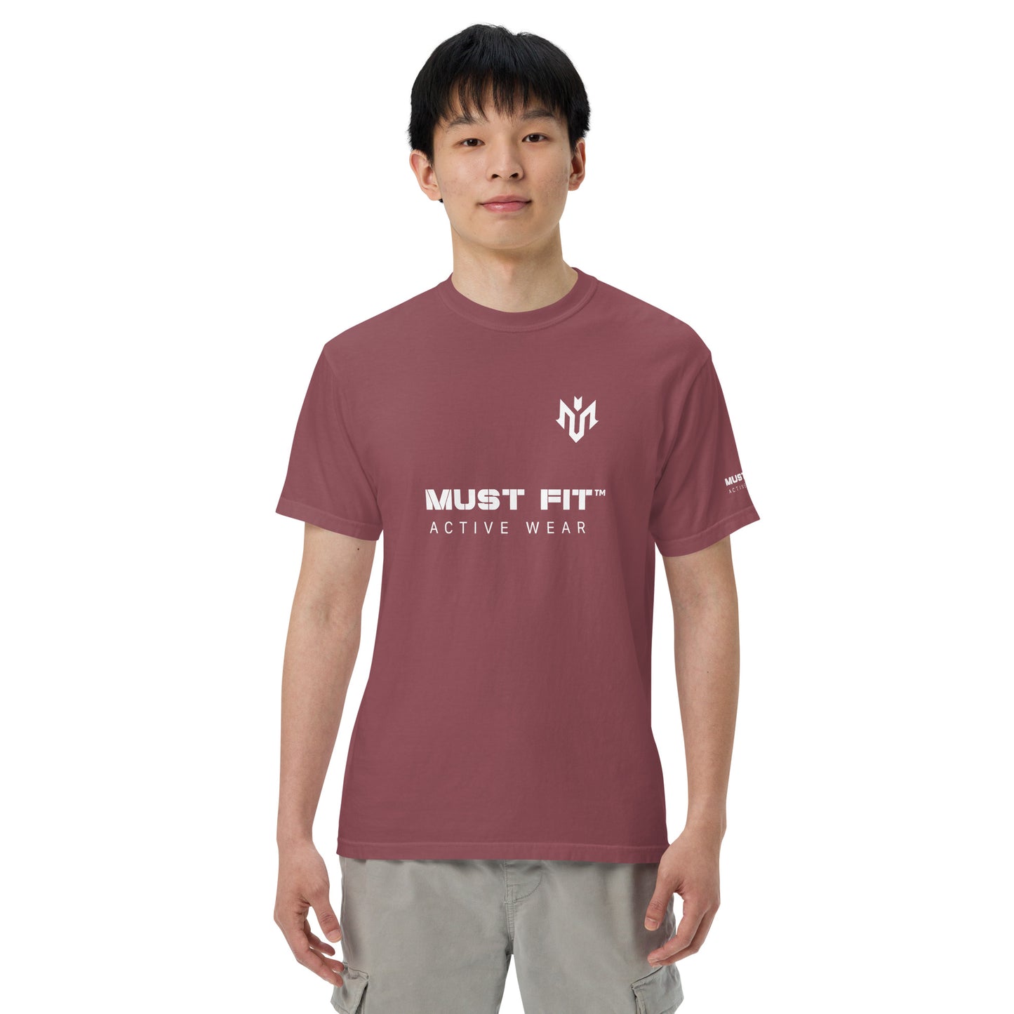 M.U.S.T. Fit Men’s Garment-Dyed Heavyweight T-shirt