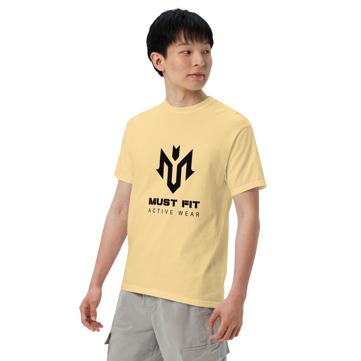 M.U.S.T. Fit Men’s Garment-Dyed Heavyweight T-shirt