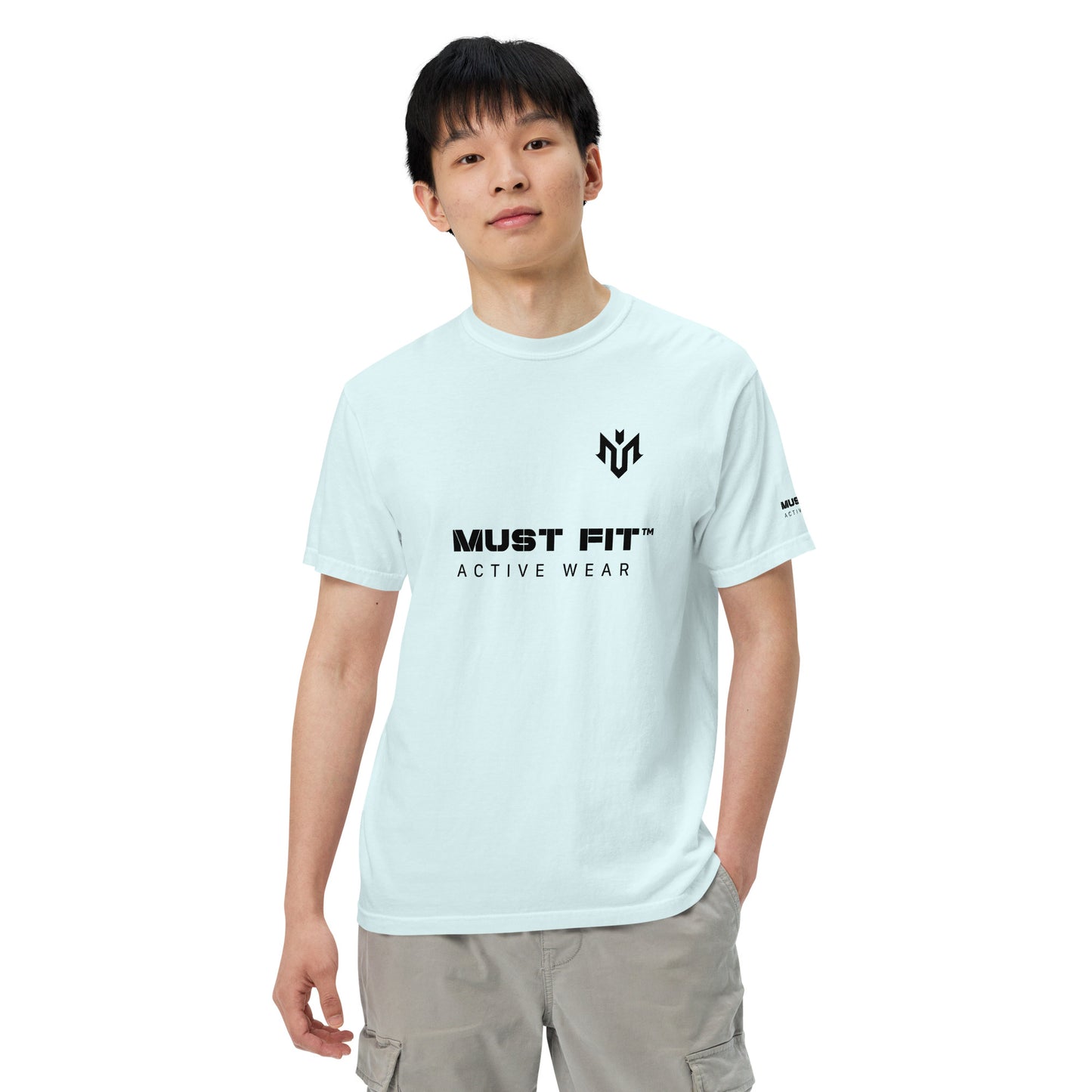 M.U.S.T. Fit Men’s Garment-Dyed Heavyweight T-shirt