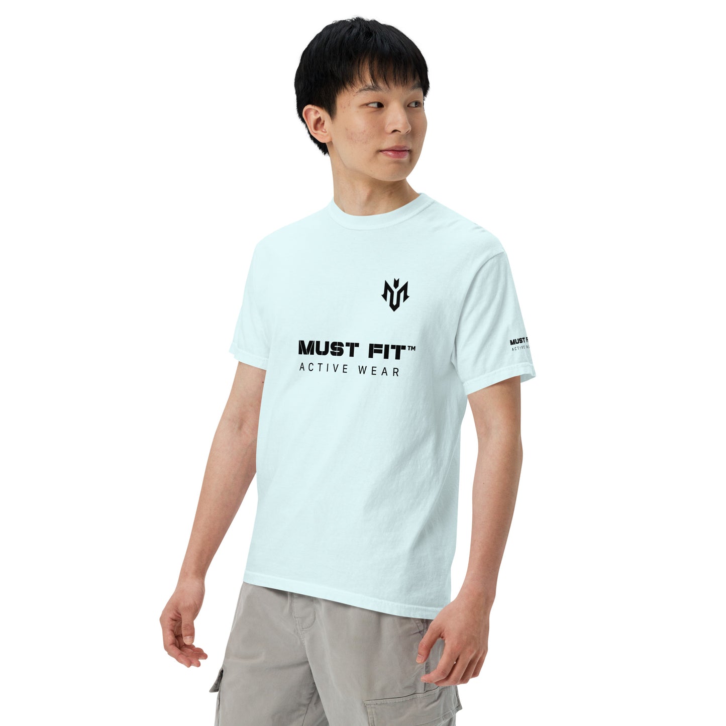 M.U.S.T. Fit Men’s Garment-Dyed Heavyweight T-shirt