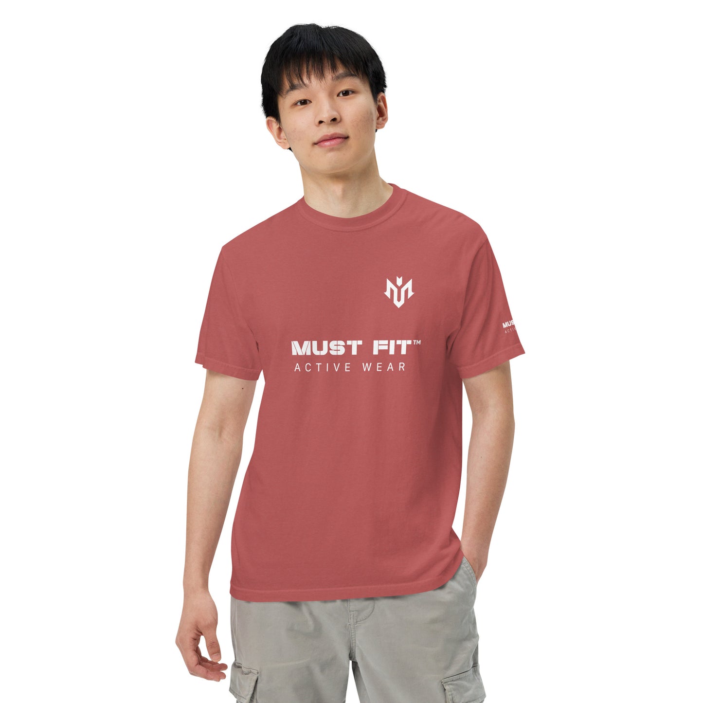 M.U.S.T. Fit Men’s Garment-Dyed Heavyweight T-shirt