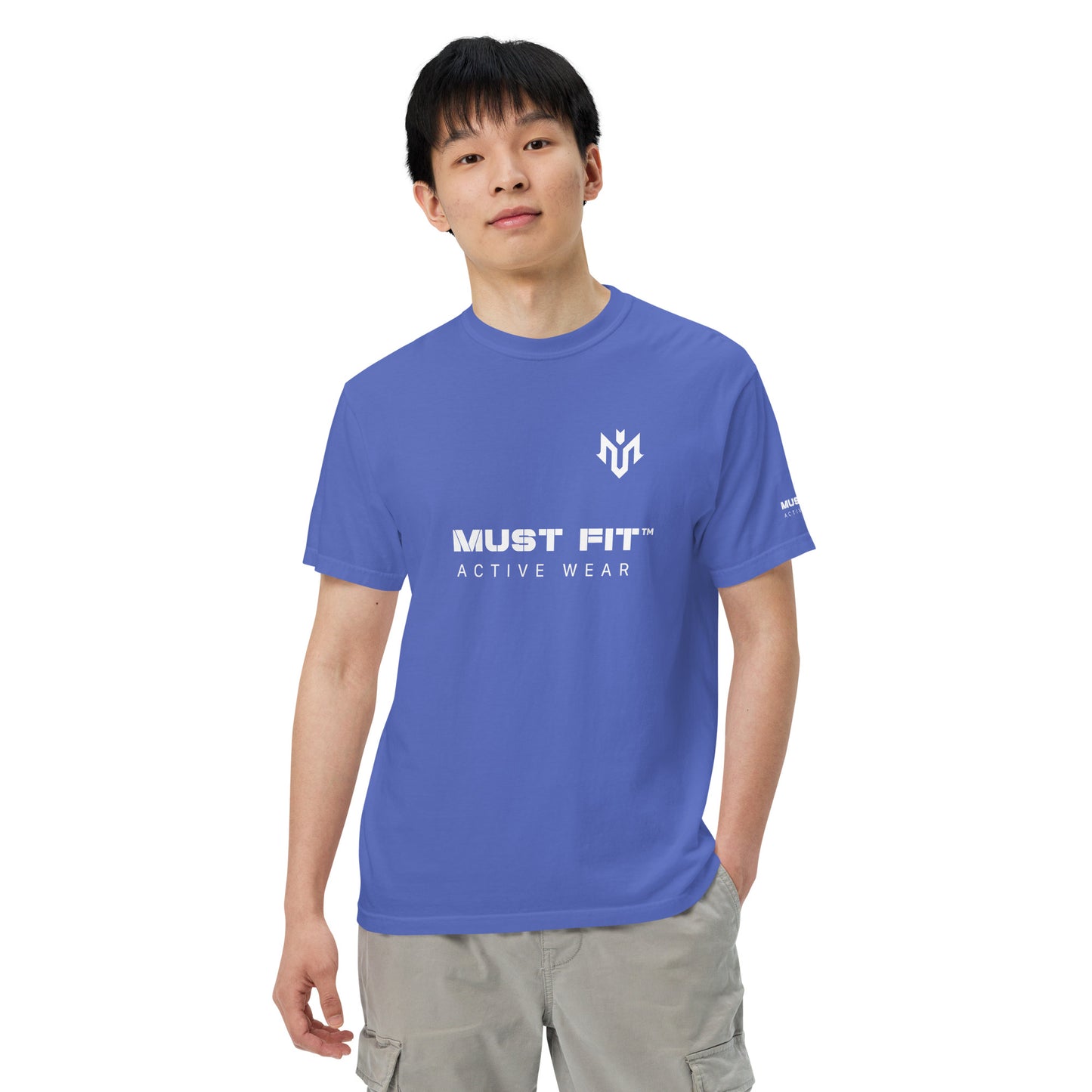 M.U.S.T. Fit Men’s Garment-Dyed Heavyweight T-shirt
