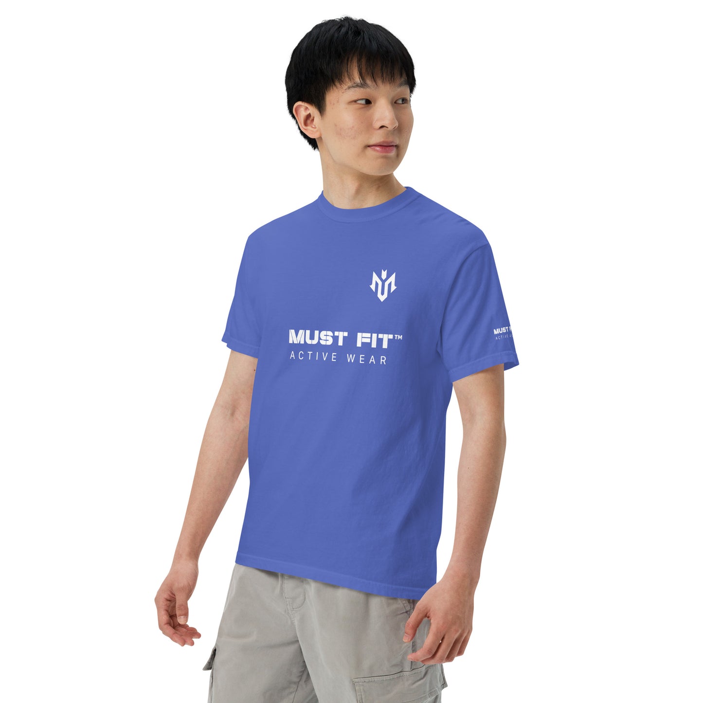 M.U.S.T. Fit Men’s Garment-Dyed Heavyweight T-shirt