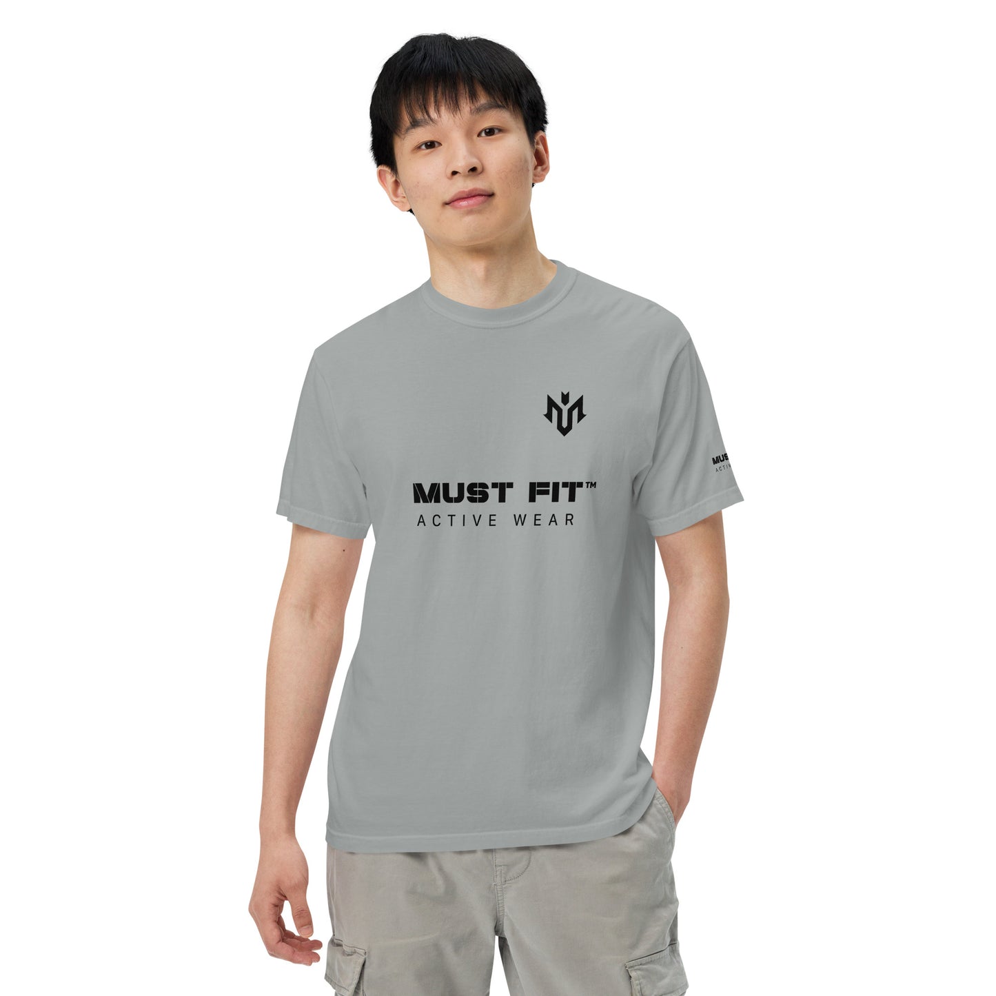 M.U.S.T. Fit Men’s Garment-Dyed Heavyweight T-shirt