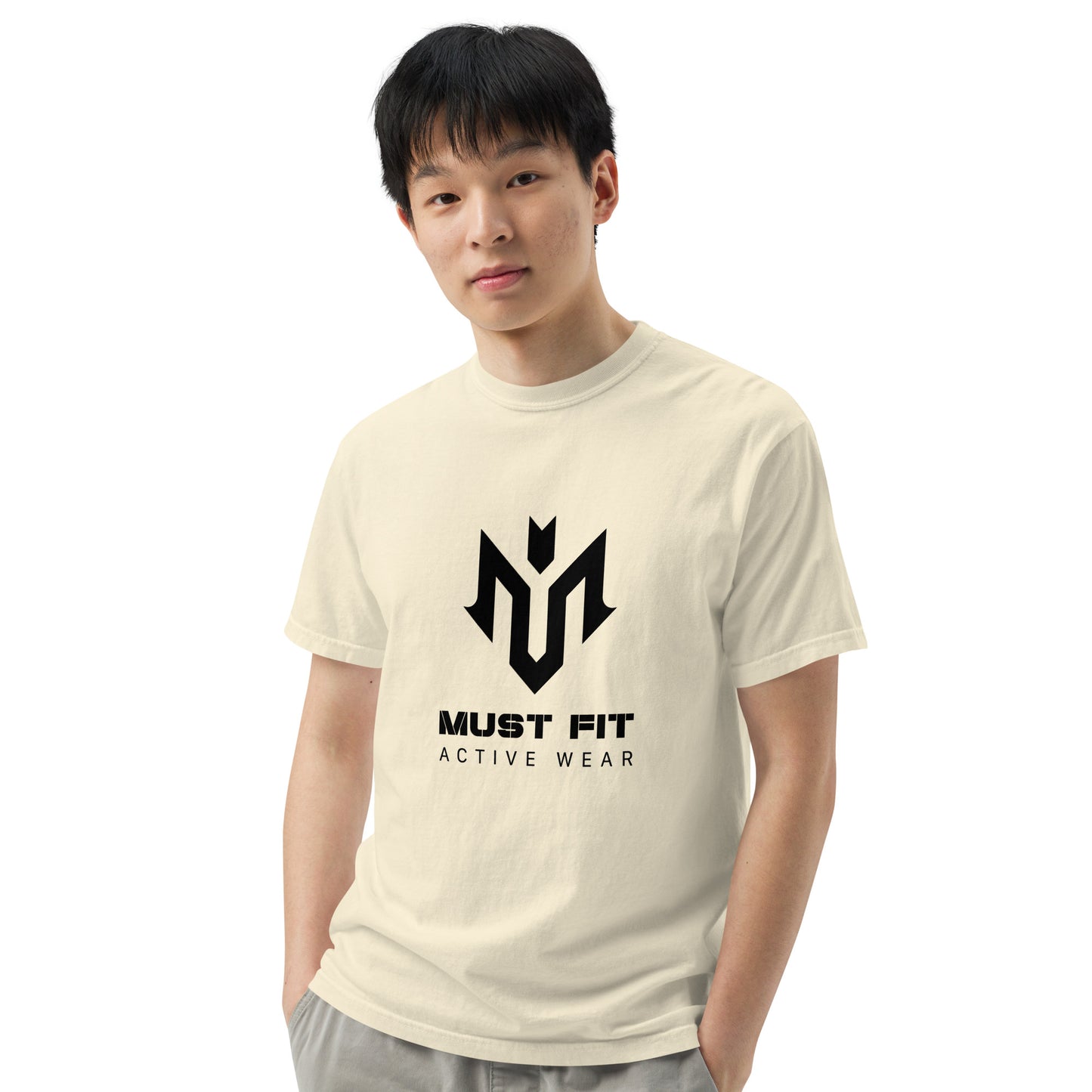 M.U.S.T. Fit Men’s Garment-Dyed Heavyweight T-shirt
