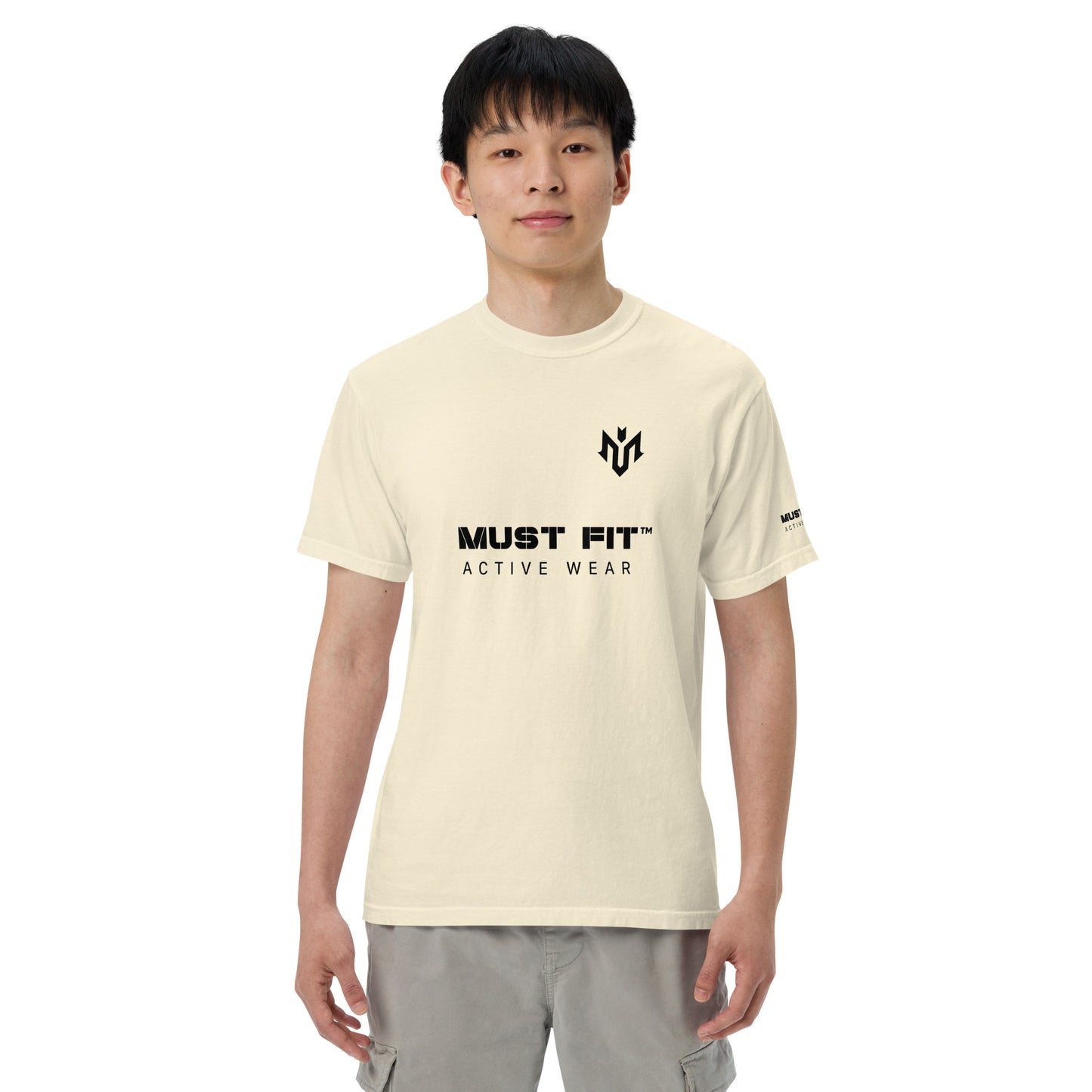M.U.S.T. Fit Men’s Garment-Dyed Heavyweight T-shirt