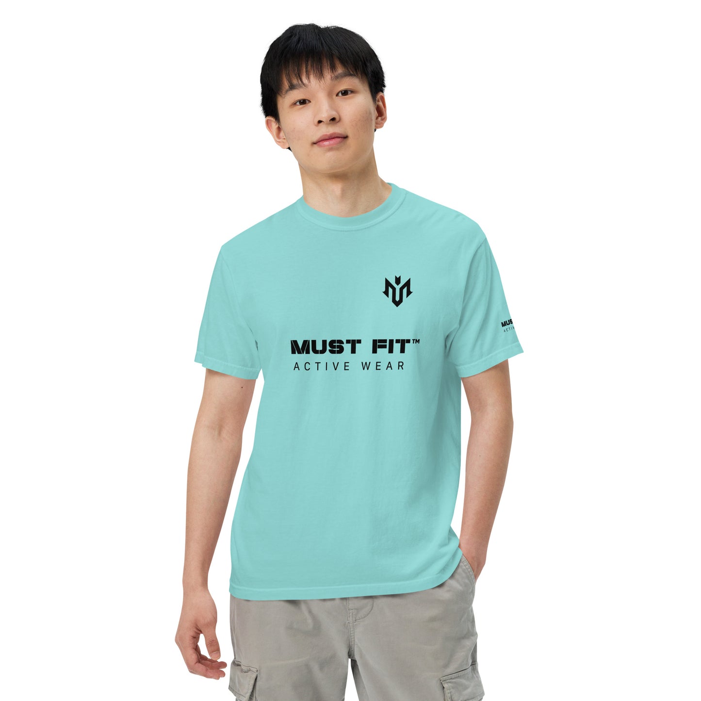 M.U.S.T. Fit Men’s Garment-Dyed Heavyweight T-shirt