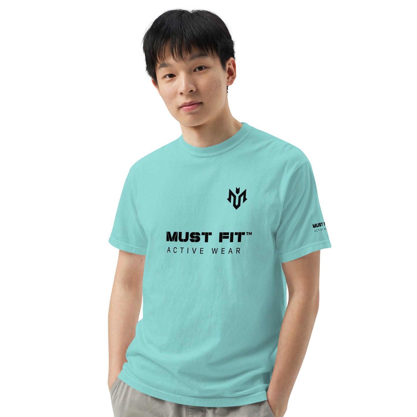 M.U.S.T. Fit Men’s Garment-Dyed Heavyweight T-shirt