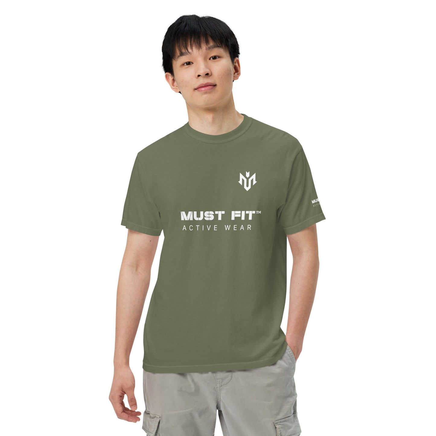 M.U.S.T. Fit Men’s Garment-Dyed Heavyweight T-shirt