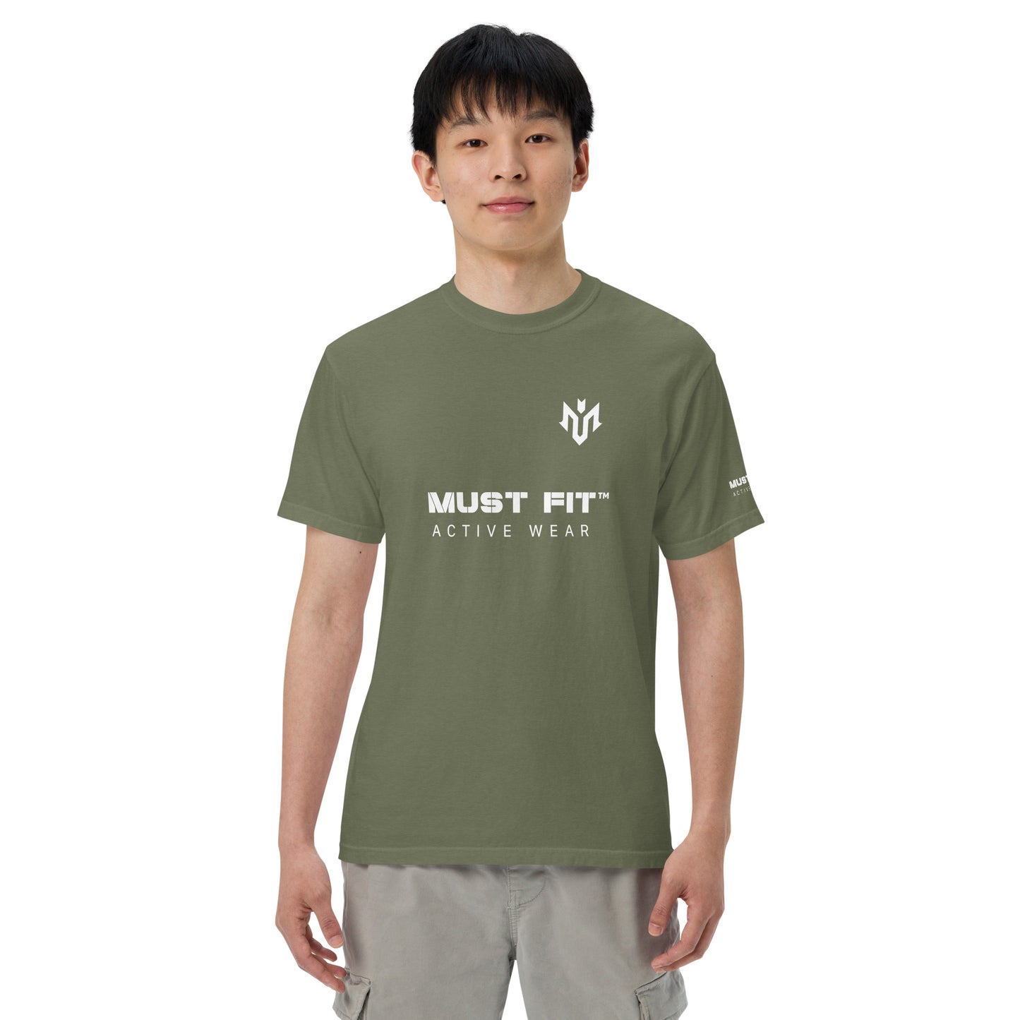 M.U.S.T. Fit Men’s Garment-Dyed Heavyweight T-shirt