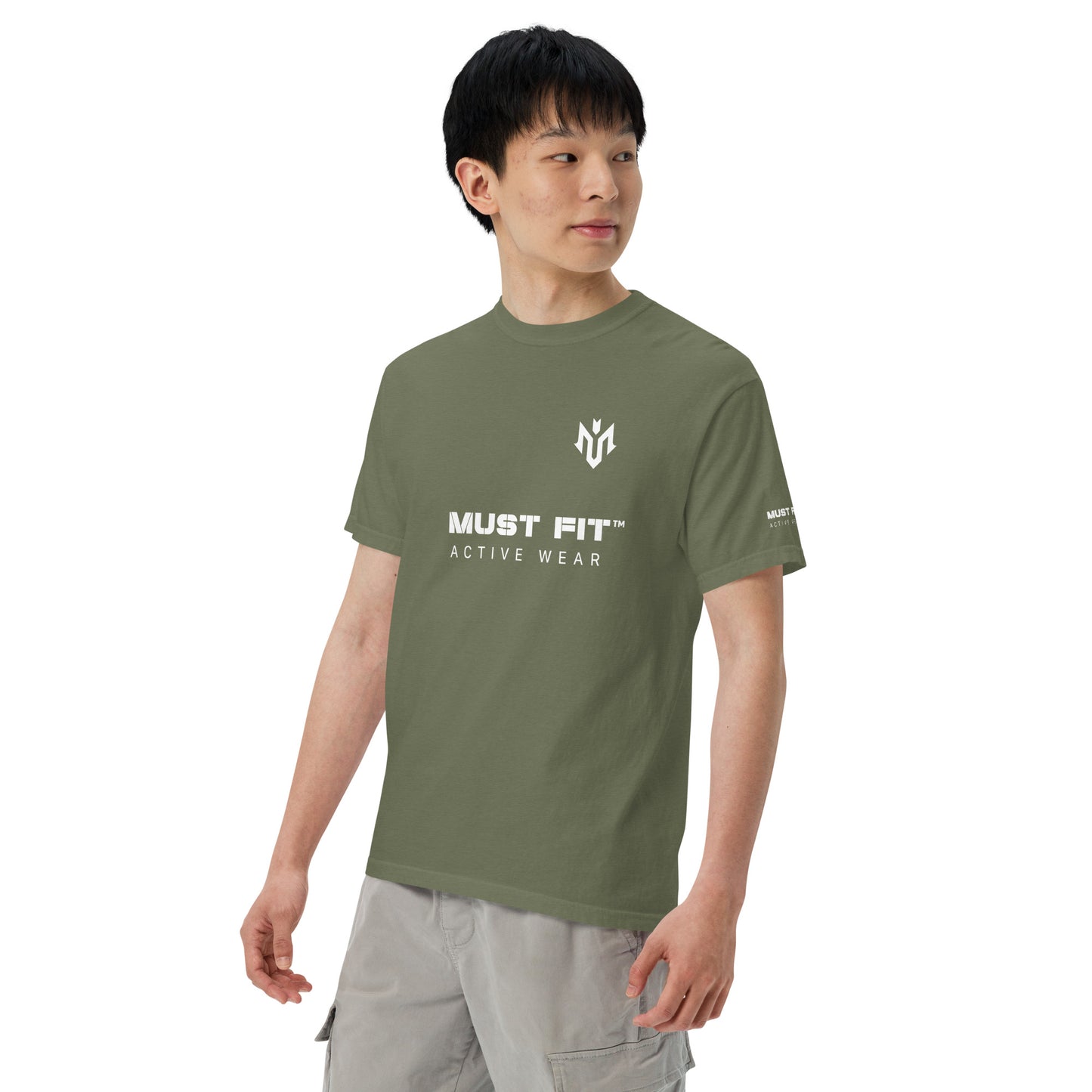 M.U.S.T. Fit Men’s Garment-Dyed Heavyweight T-shirt