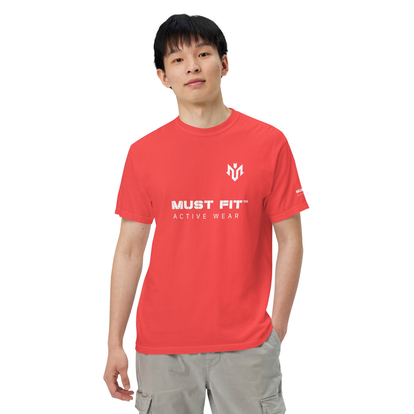 M.U.S.T. Fit Men’s Garment-Dyed Heavyweight T-shirt