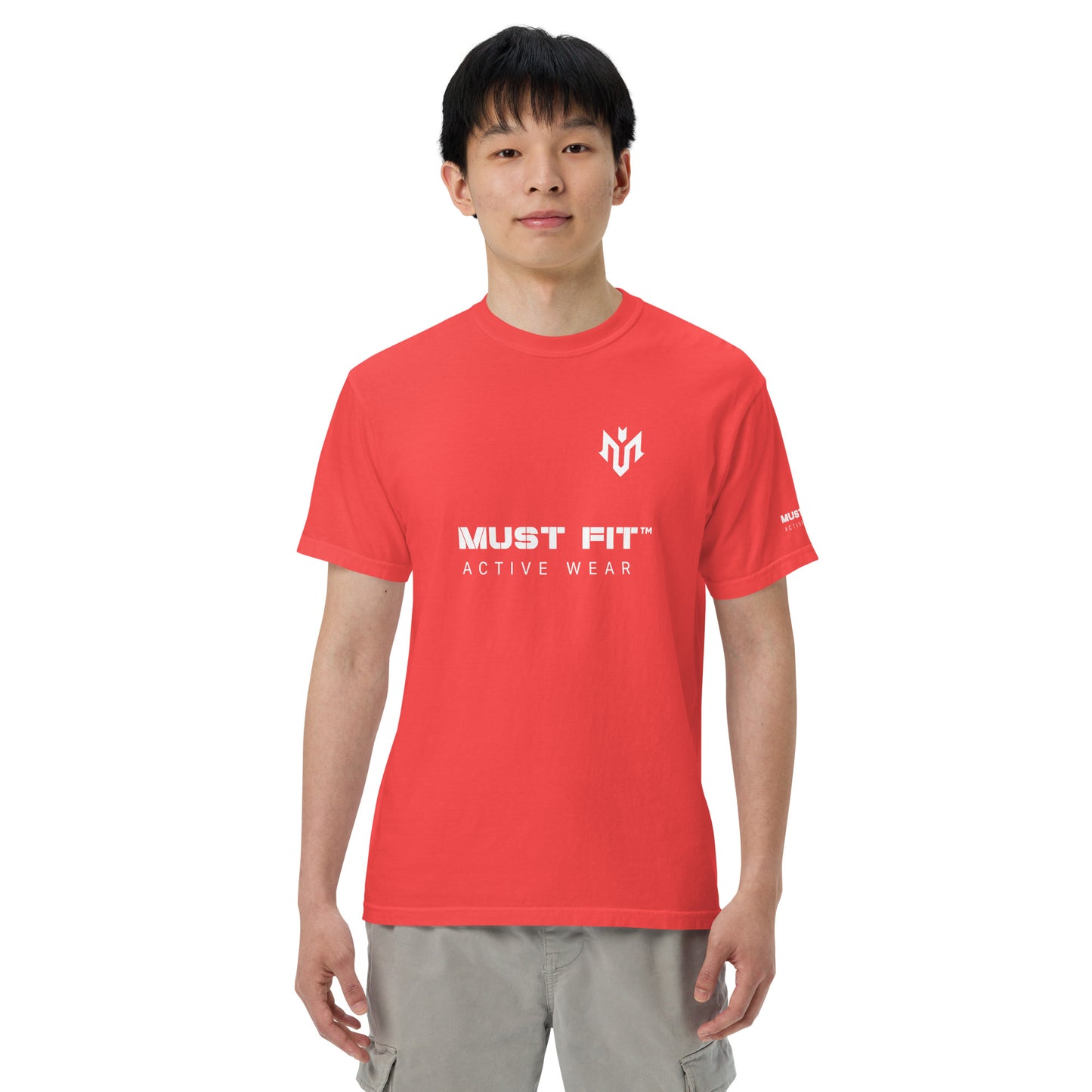 M.U.S.T. Fit Men’s Garment-Dyed Heavyweight T-shirt