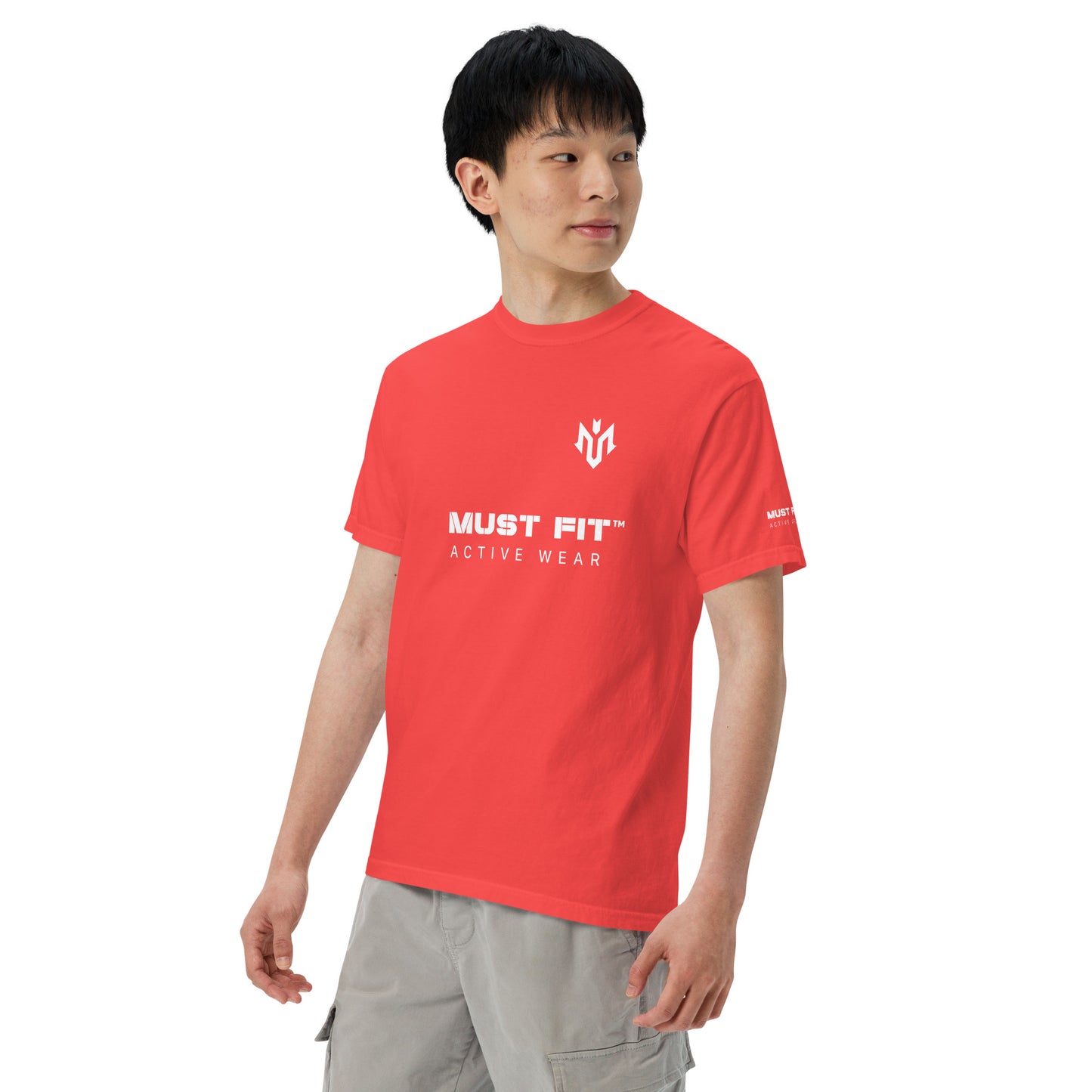 M.U.S.T. Fit Men’s Garment-Dyed Heavyweight T-shirt