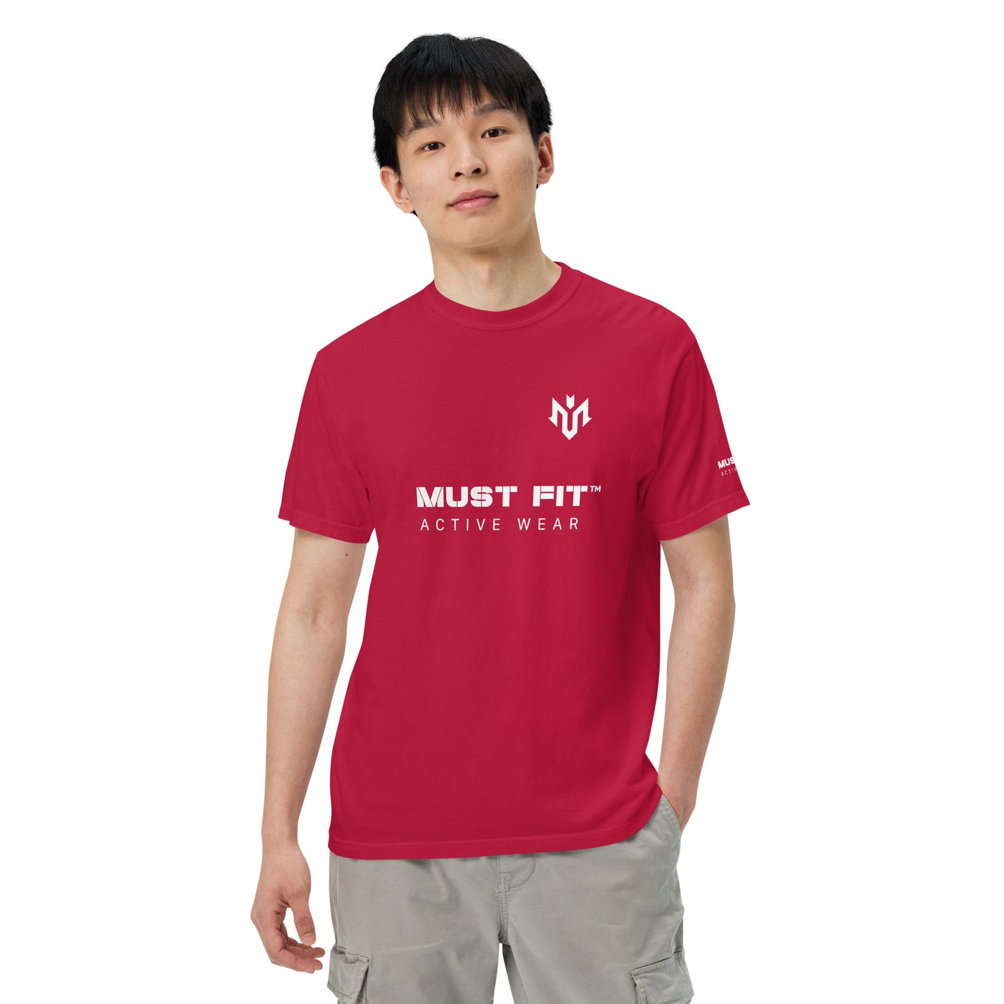 M.U.S.T. Fit Men’s Garment-Dyed Heavyweight T-shirt