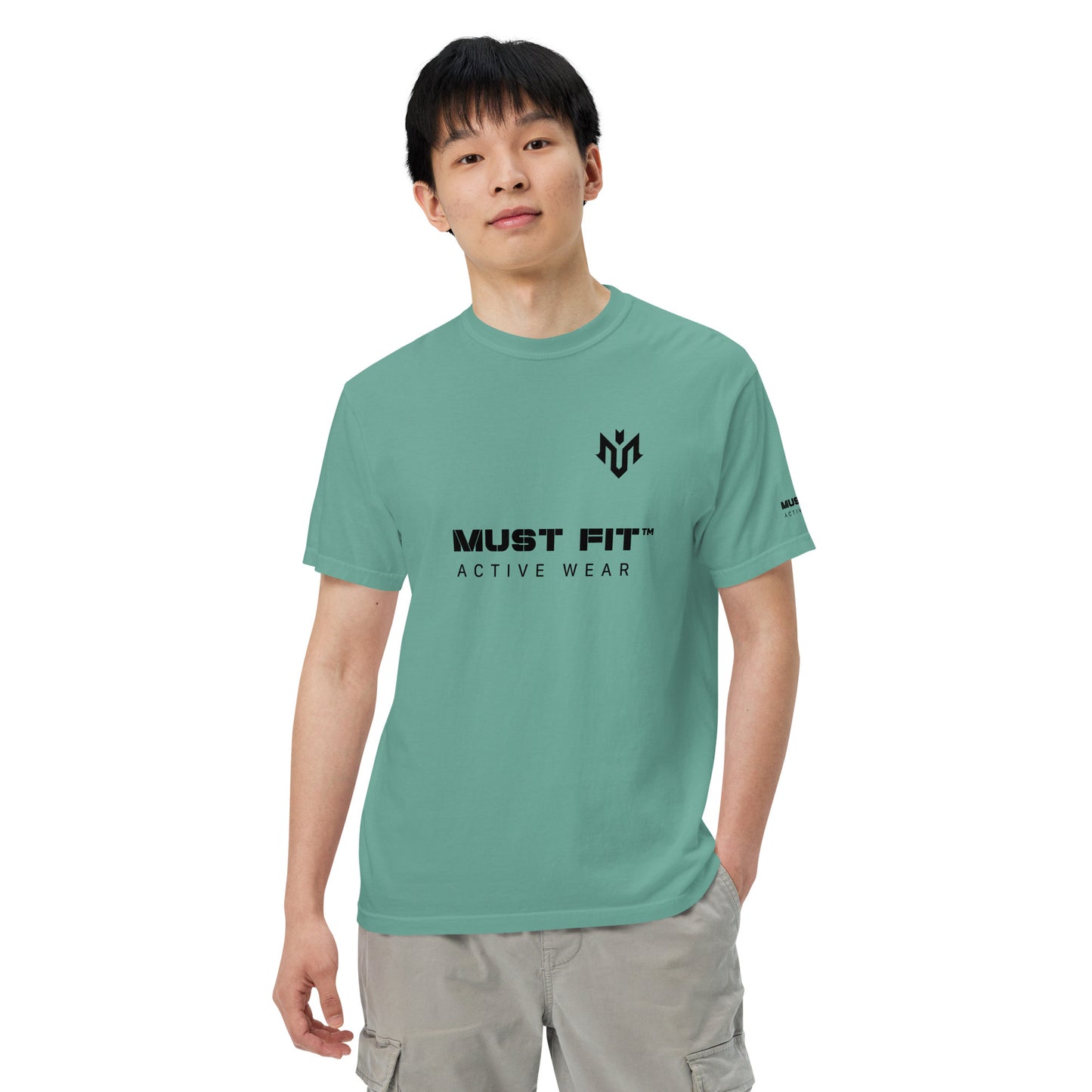 M.U.S.T. Fit Men’s Garment-Dyed Heavyweight T-shirt