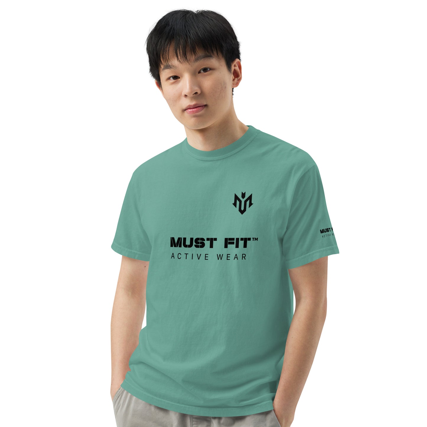 M.U.S.T. Fit Men’s Garment-Dyed Heavyweight T-shirt