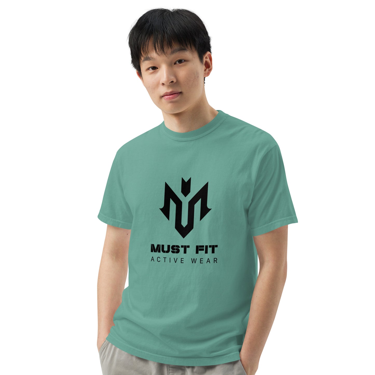 M.U.S.T. Fit Men’s Garment-Dyed Heavyweight T-shirt