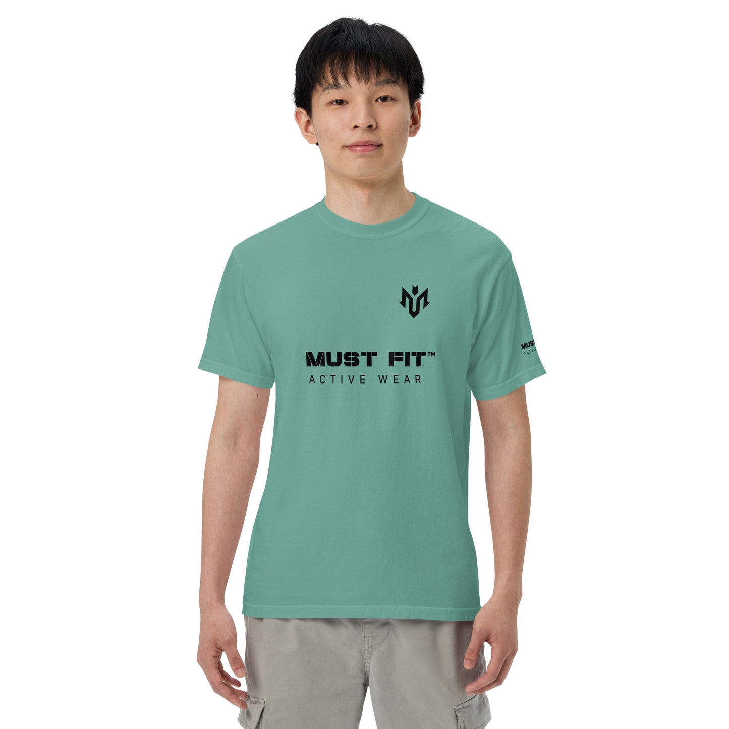 M.U.S.T. Fit Men’s Garment-Dyed Heavyweight T-shirt