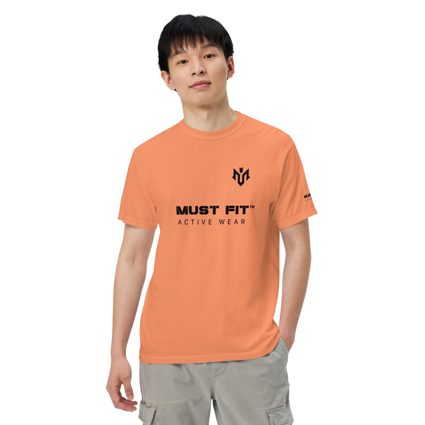 M.U.S.T. Fit Men’s Garment-Dyed Heavyweight T-shirt
