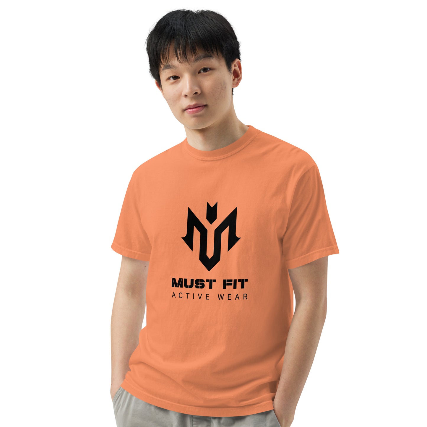 M.U.S.T. Fit Men’s Garment-Dyed Heavyweight T-shirt
