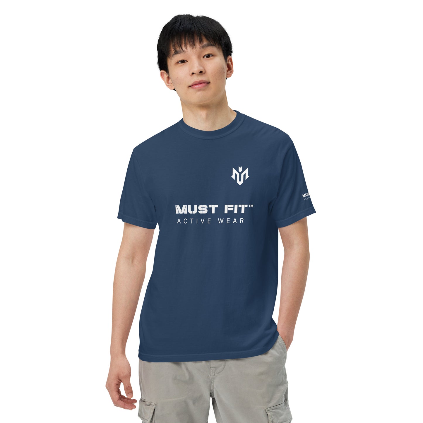 M.U.S.T. Fit Men’s Garment-Dyed Heavyweight T-shirt