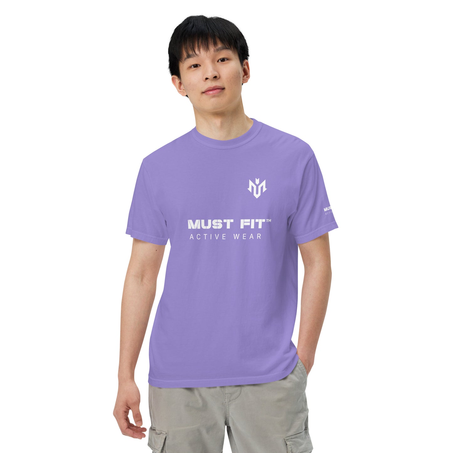 M.U.S.T. Fit Men’s Garment-Dyed Heavyweight T-shirt
