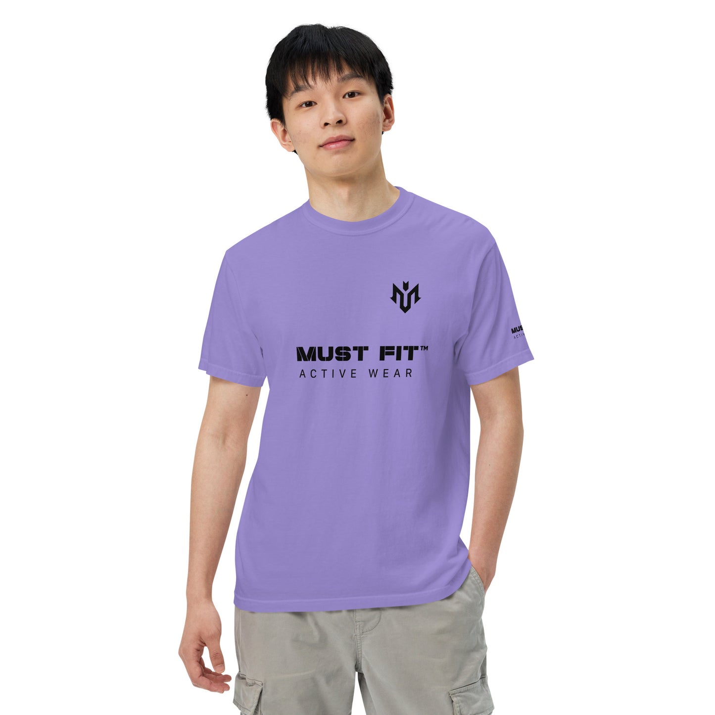 M.U.S.T. Fit Men’s Garment-Dyed Heavyweight T-shirt