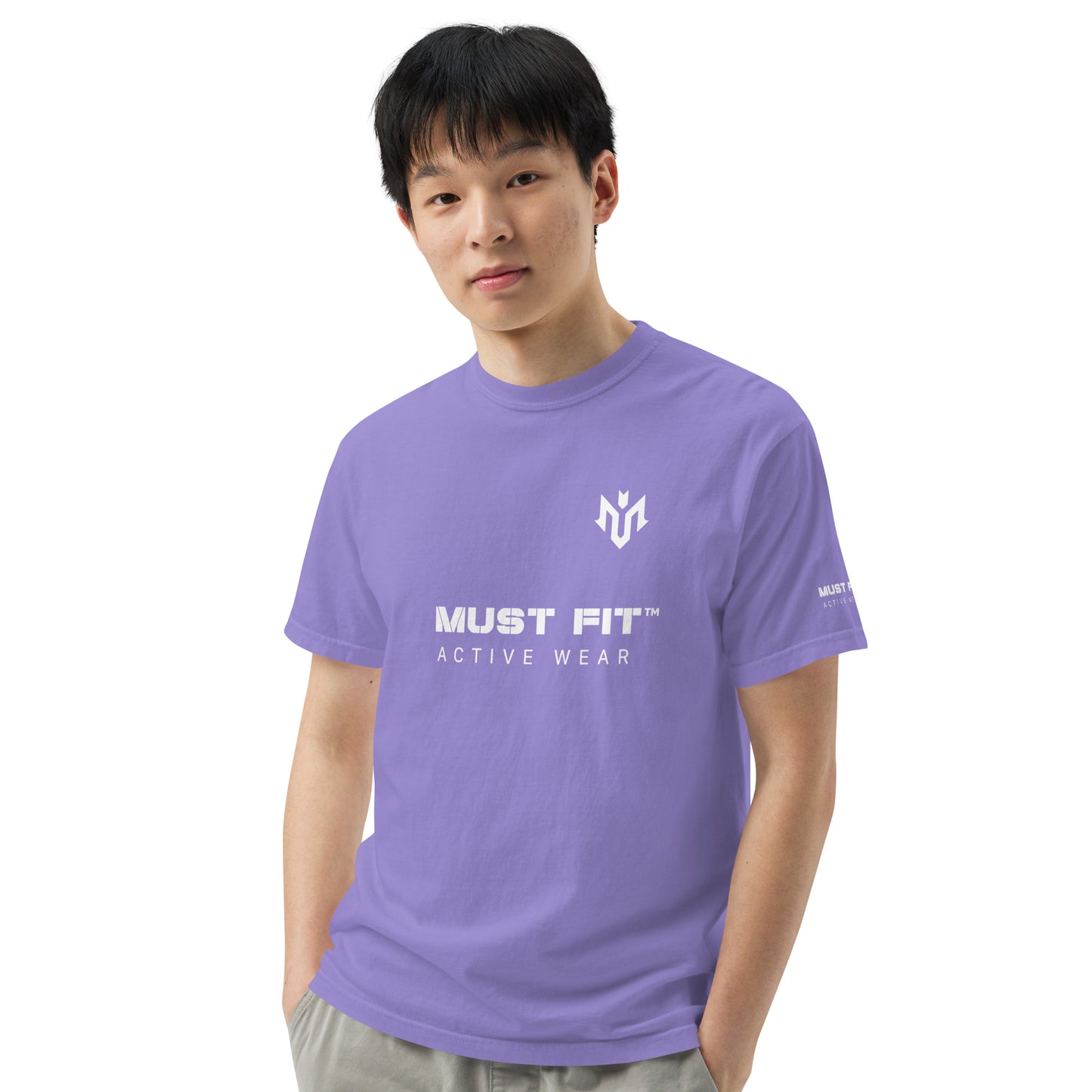 M.U.S.T. Fit Men’s Garment-Dyed Heavyweight T-shirt