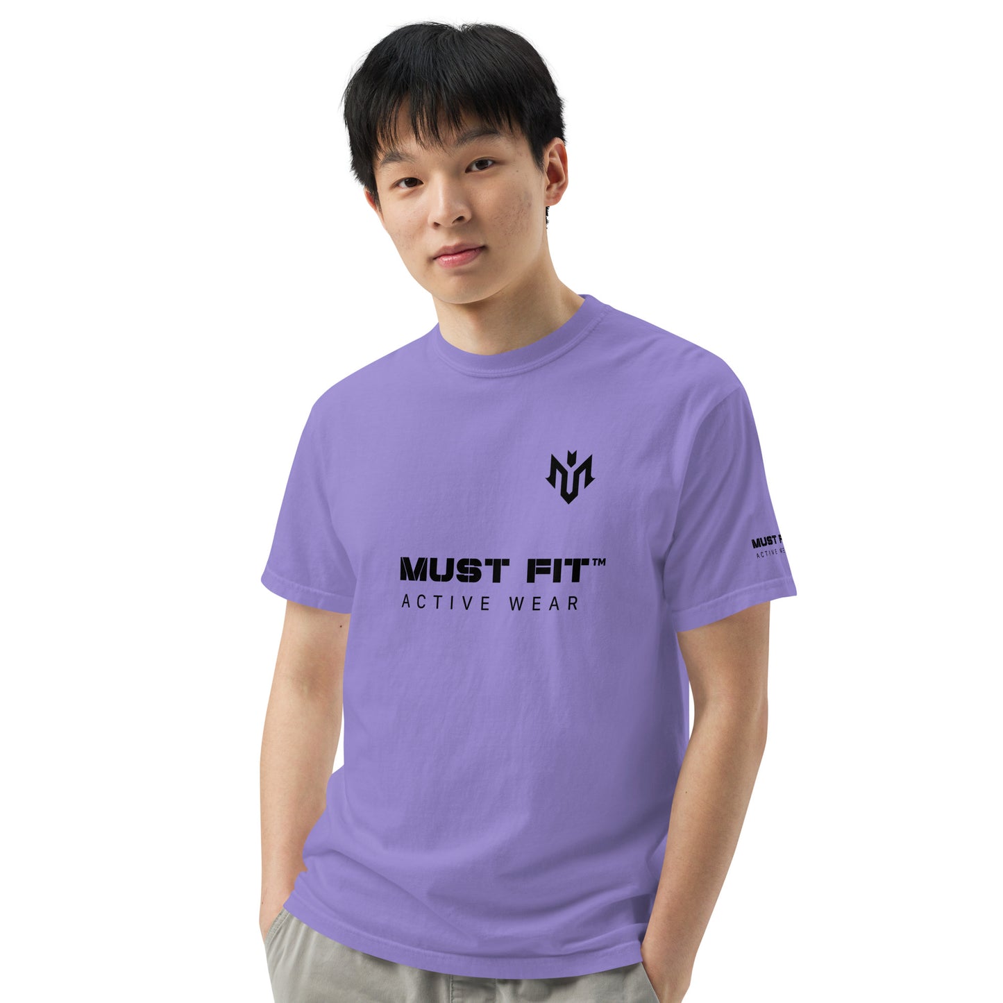 M.U.S.T. Fit Men’s Garment-Dyed Heavyweight T-shirt