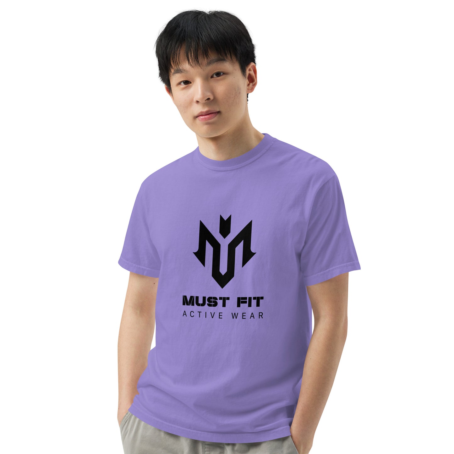 M.U.S.T. Fit Men’s Garment-Dyed Heavyweight T-shirt