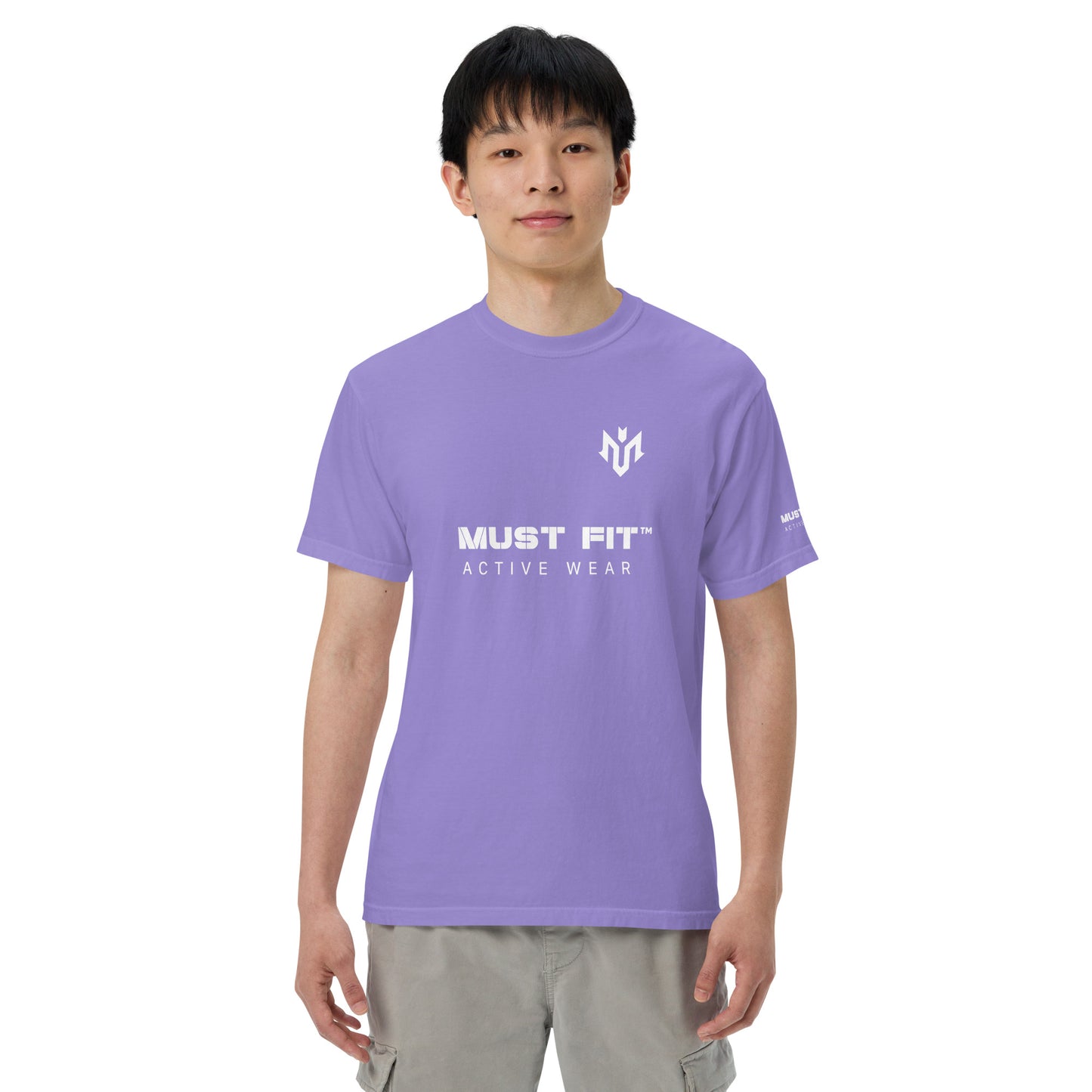 M.U.S.T. Fit Men’s Garment-Dyed Heavyweight T-shirt
