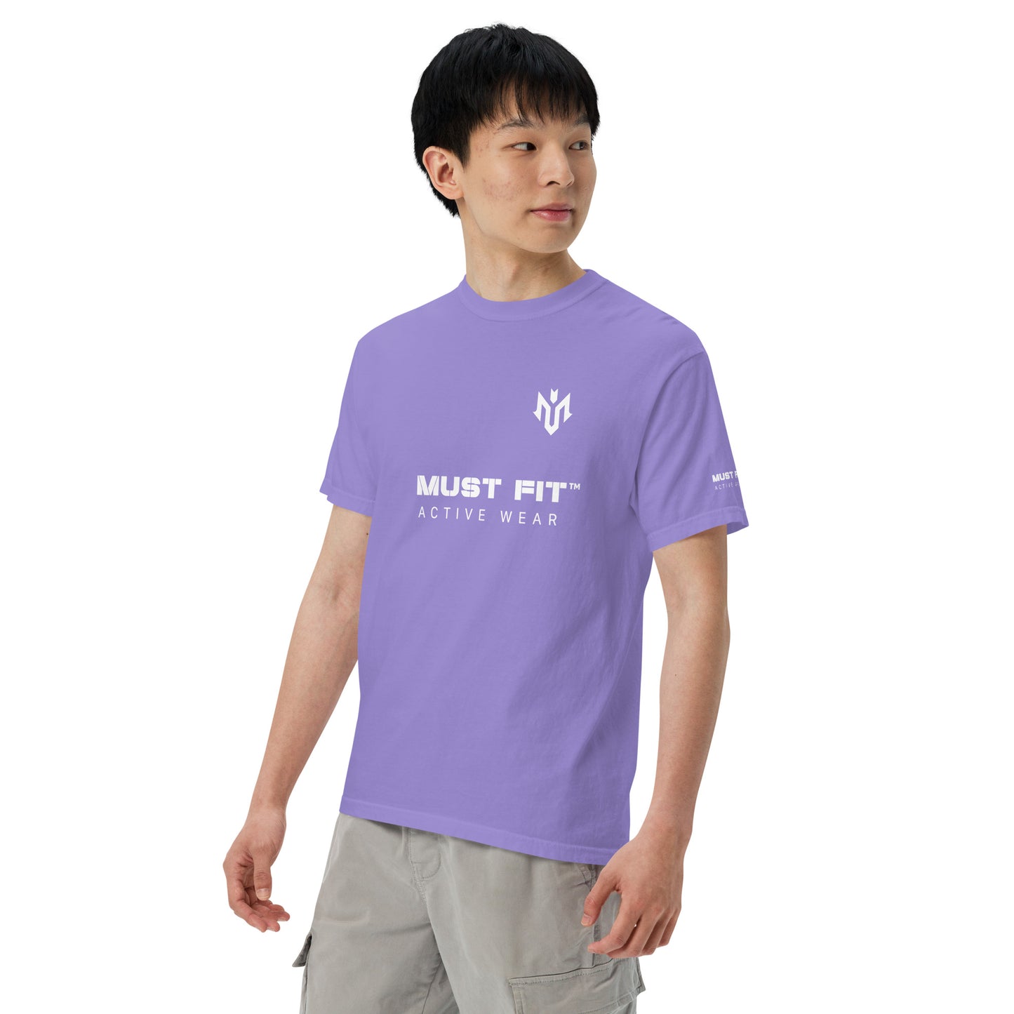 M.U.S.T. Fit Men’s Garment-Dyed Heavyweight T-shirt