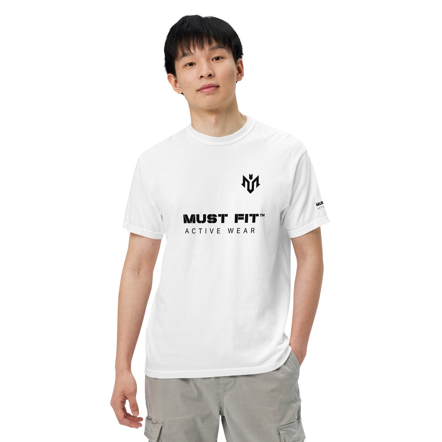 M.U.S.T. Fit Men’s Garment-Dyed Heavyweight T-shirt