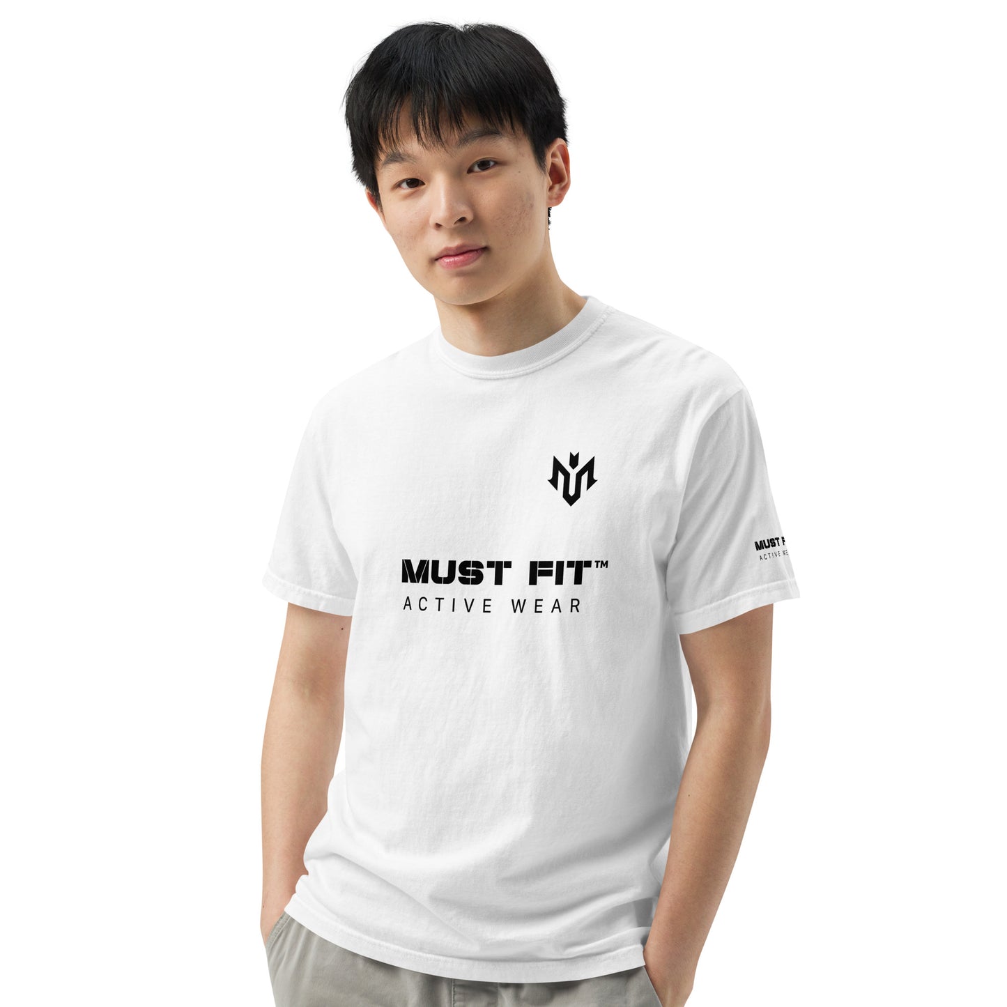 M.U.S.T. Fit Men’s Garment-Dyed Heavyweight T-shirt