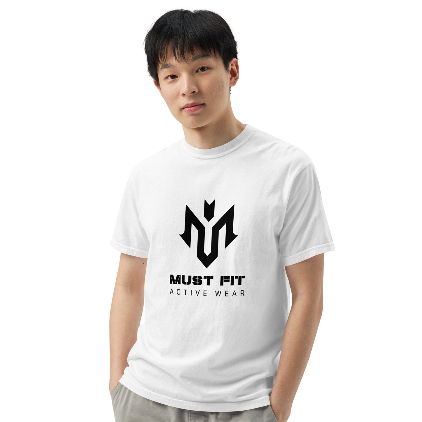 M.U.S.T. Fit Men’s Garment-Dyed Heavyweight T-shirt