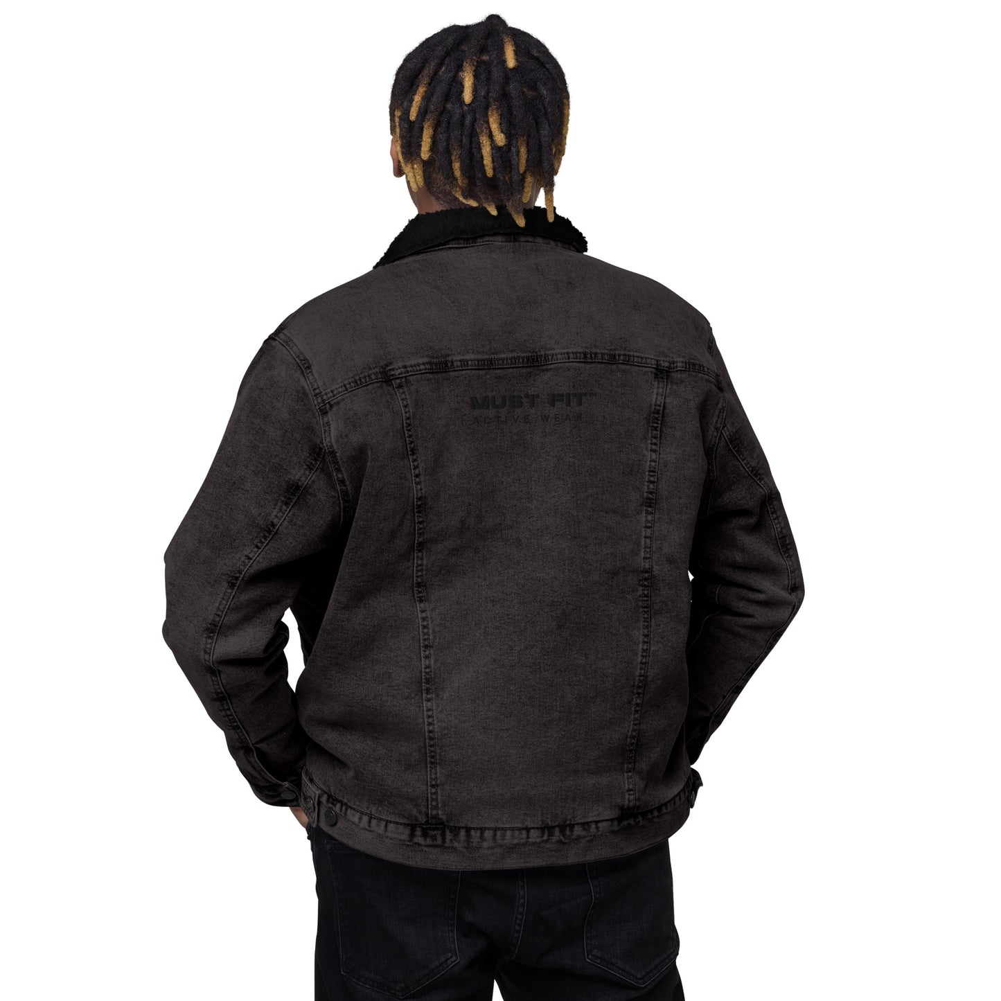 M.U.S.T. Fit Unisex Denim Sherpa Jacket