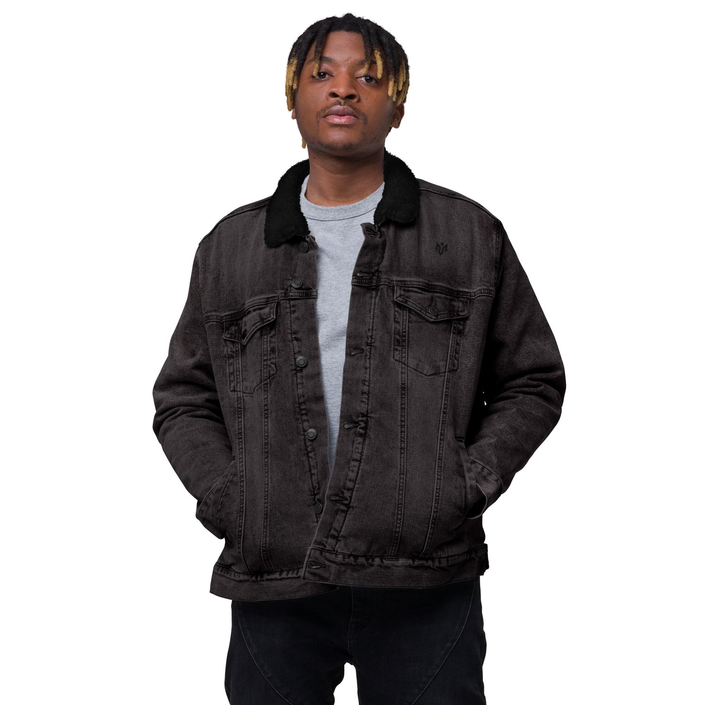 M.U.S.T. Fit Unisex Denim Sherpa Jacket
