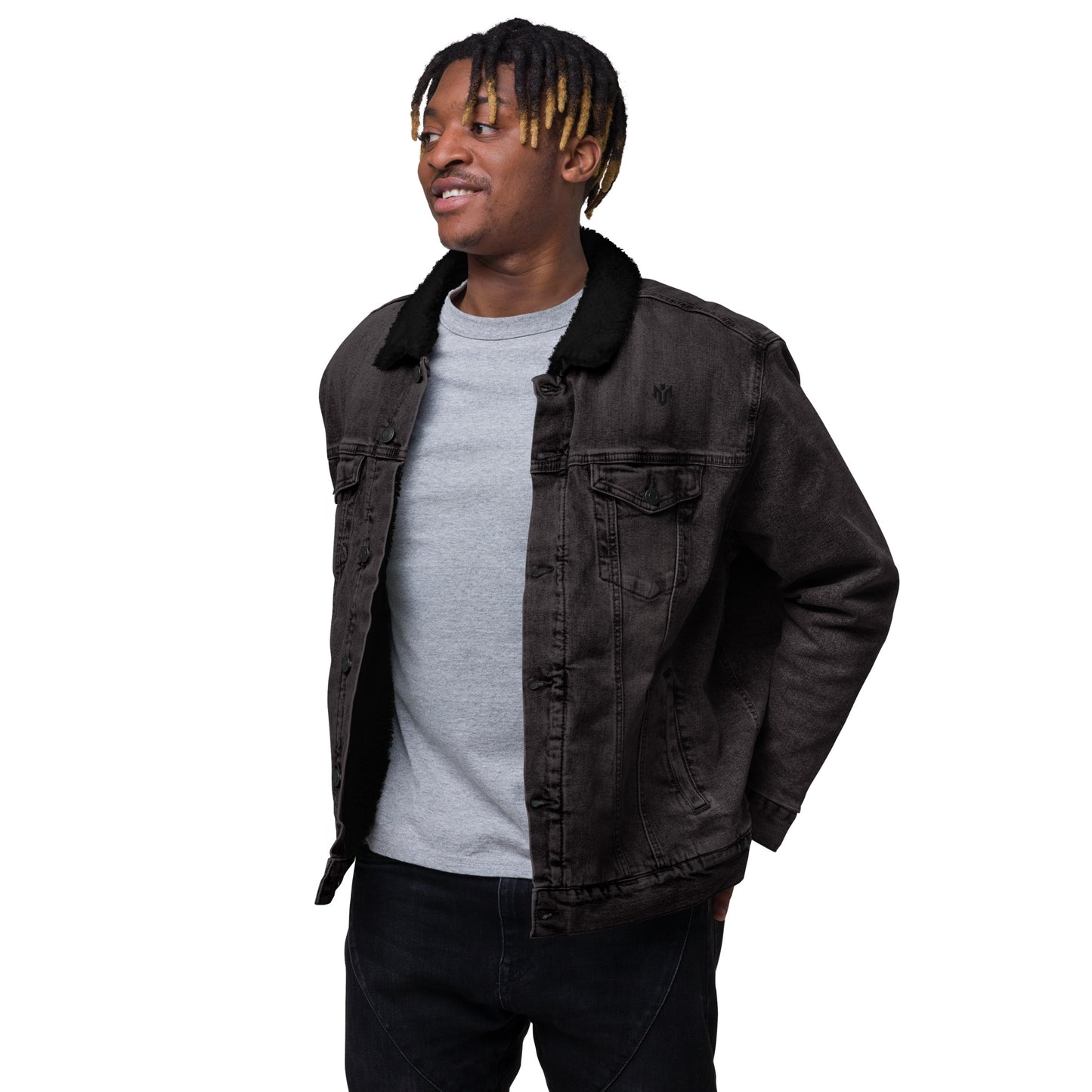 M.U.S.T. Fit Unisex Denim Sherpa Jacket