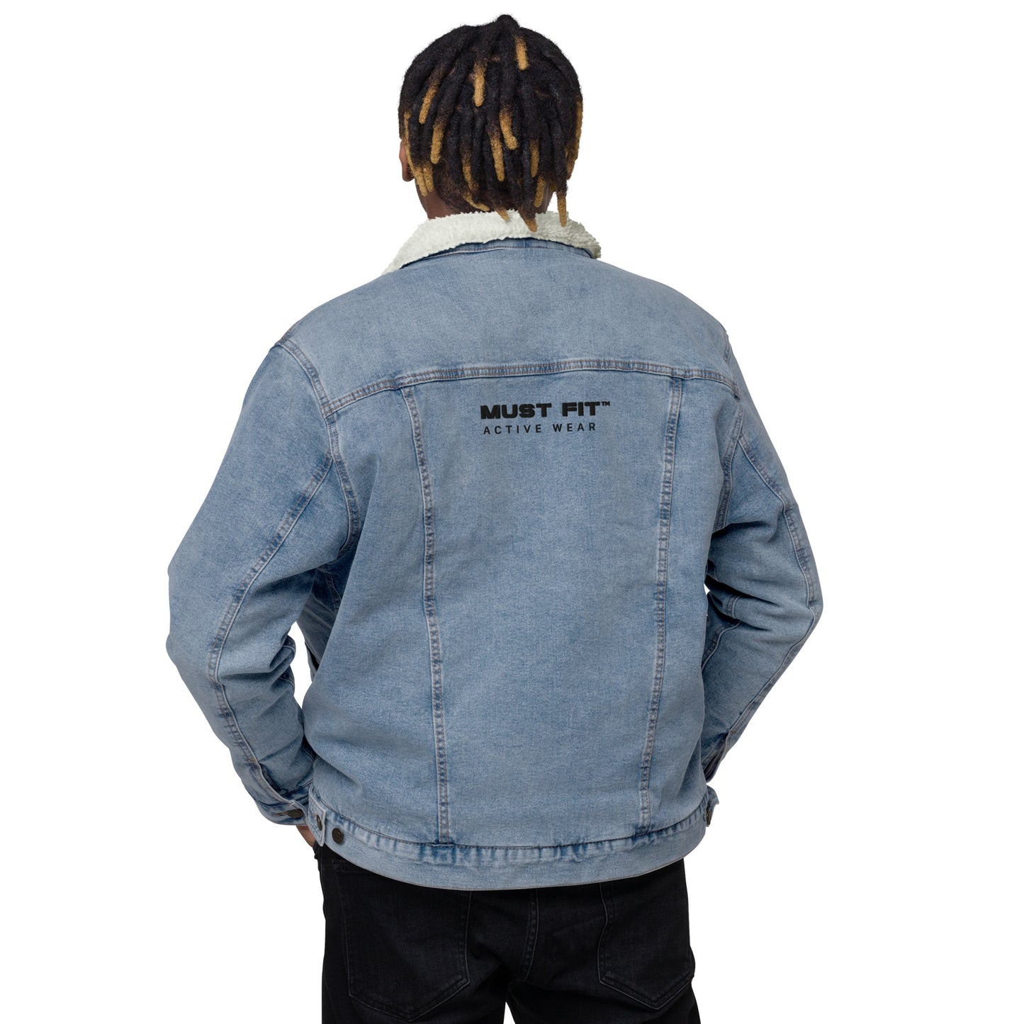 M.U.S.T. Fit Unisex Denim Sherpa Jacket
