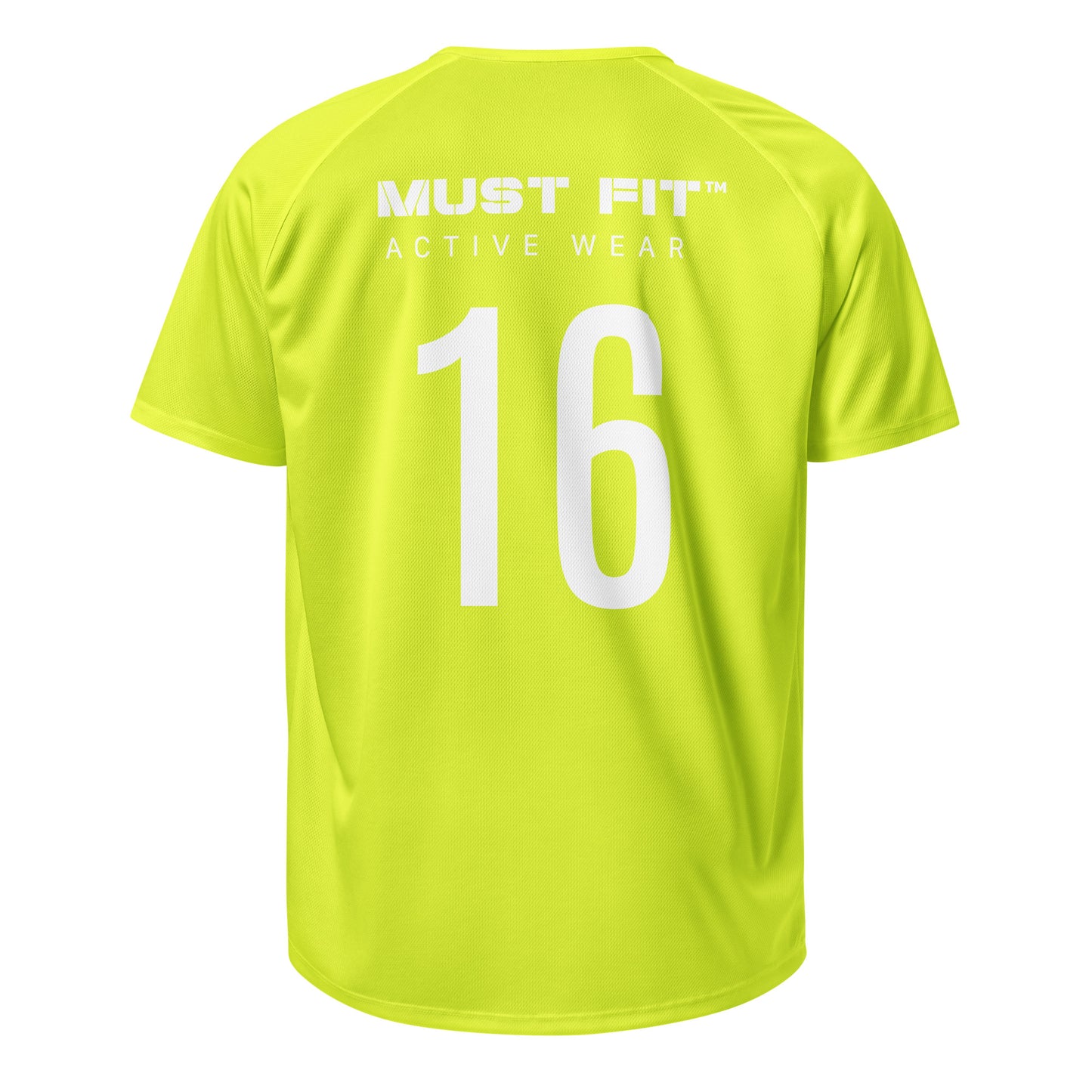 M.U.S.T. Fit Athletic Unisex Sports Jersey