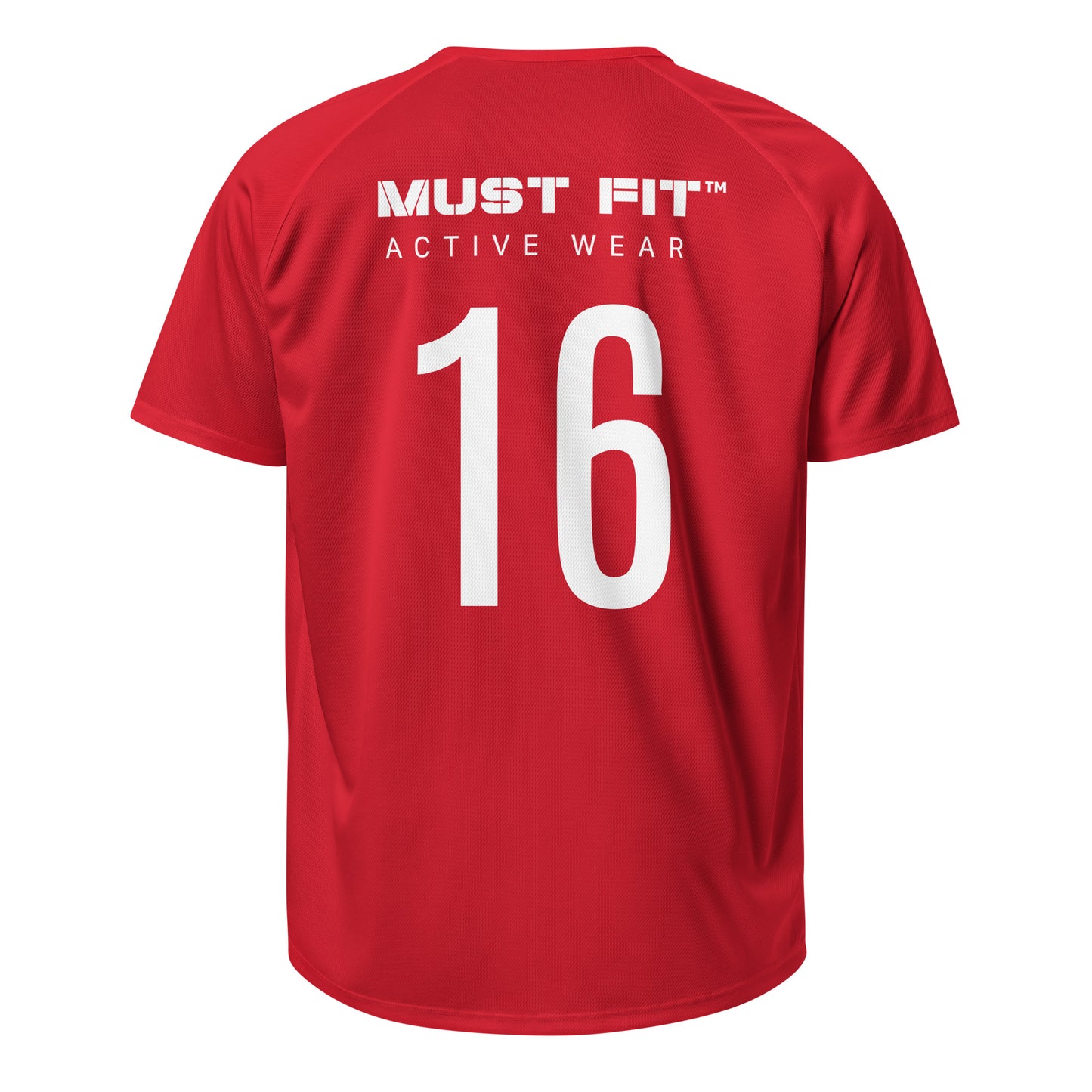 M.U.S.T. Fit Athletic Unisex Sports Jersey